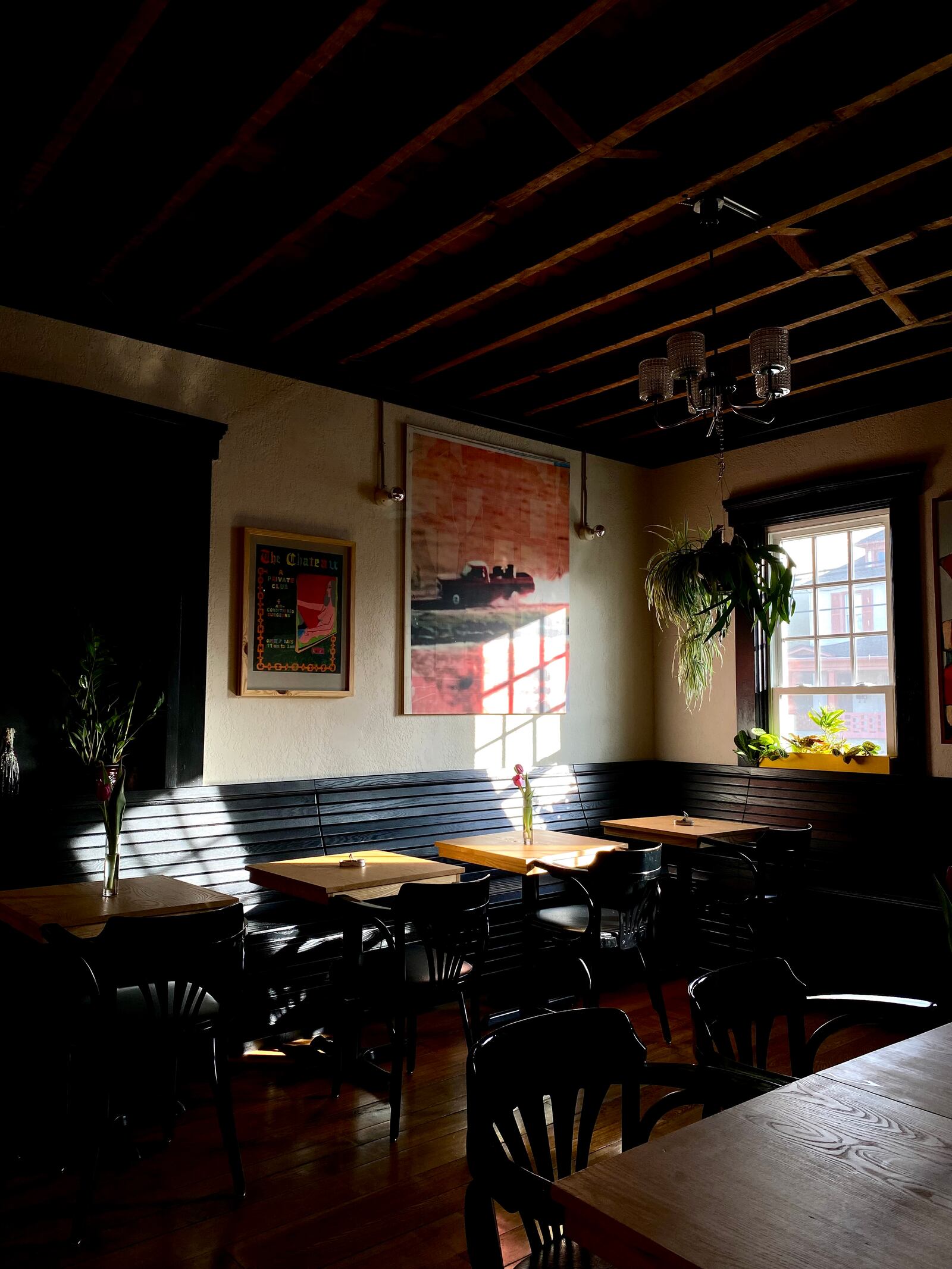 The owners of the Silver Slipper champion emerging artists and have incorporated work by their peers into the interior design. Contributed photo by Lorelei Fink