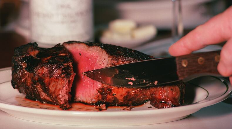 A Pine Club steak. FILE PHOTO BY JIM WITMER