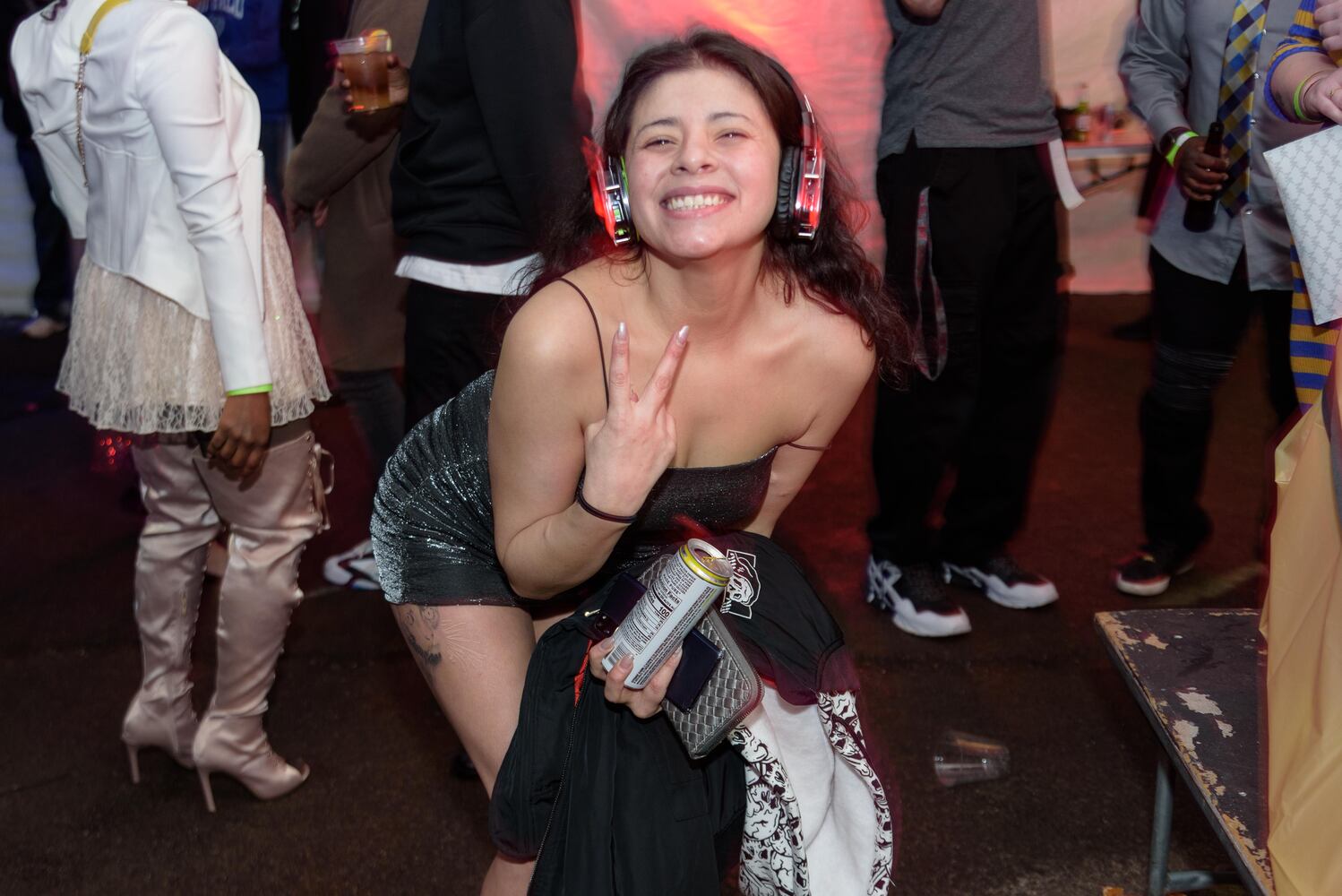 PHOTOS: Did we spot you at Dayton's New Year's Eve Ball Drop and Silent Disco at Yellow Cab Tavern?