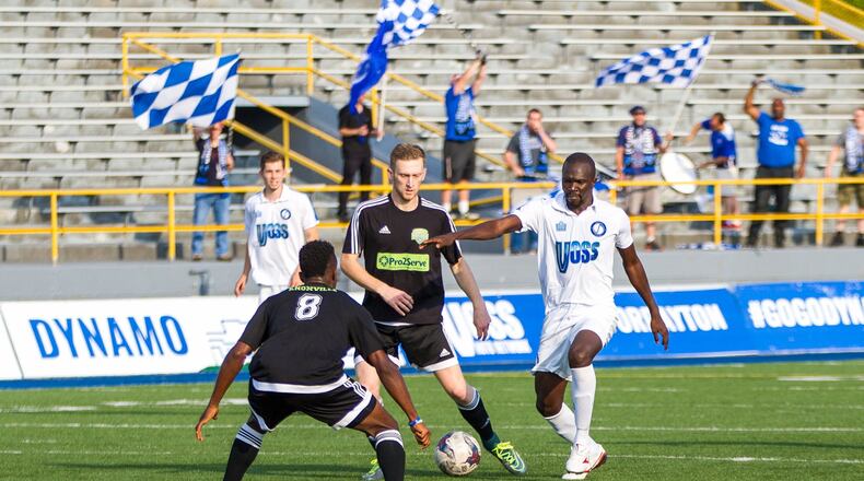 Defensive midfielder Baye Kébé made his Dayton Dynamo debut midway through the 2016 season. He has international experience as a former member of the Senegal National Team and Spartak Moscow. CONTRIBUTED
