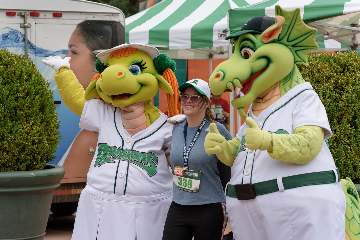 PHOTOS: Did we spot you running in the Dragons 5K at Day Air Ballpark?