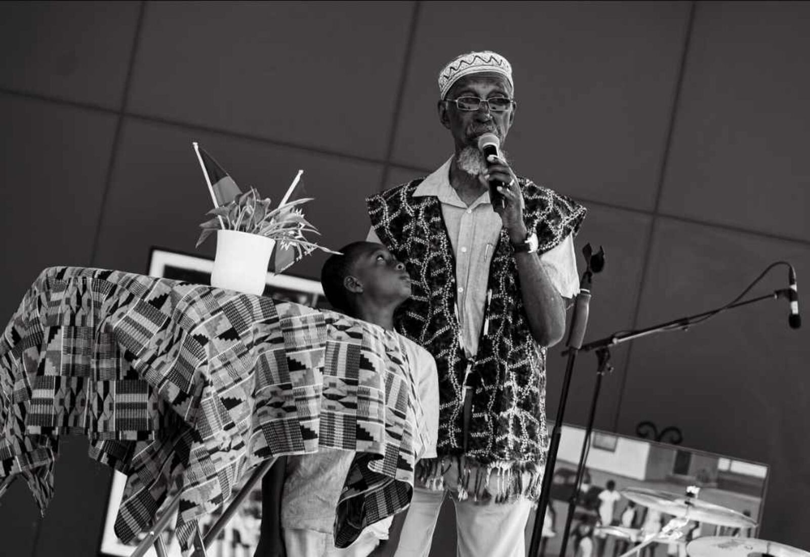 Featured speakers at the Levitt Pavilion Juneteenth celebration include legendary Dayton artist Wills "Bing" Davis. PHOTO COURTESY OF SIERRA LEONE