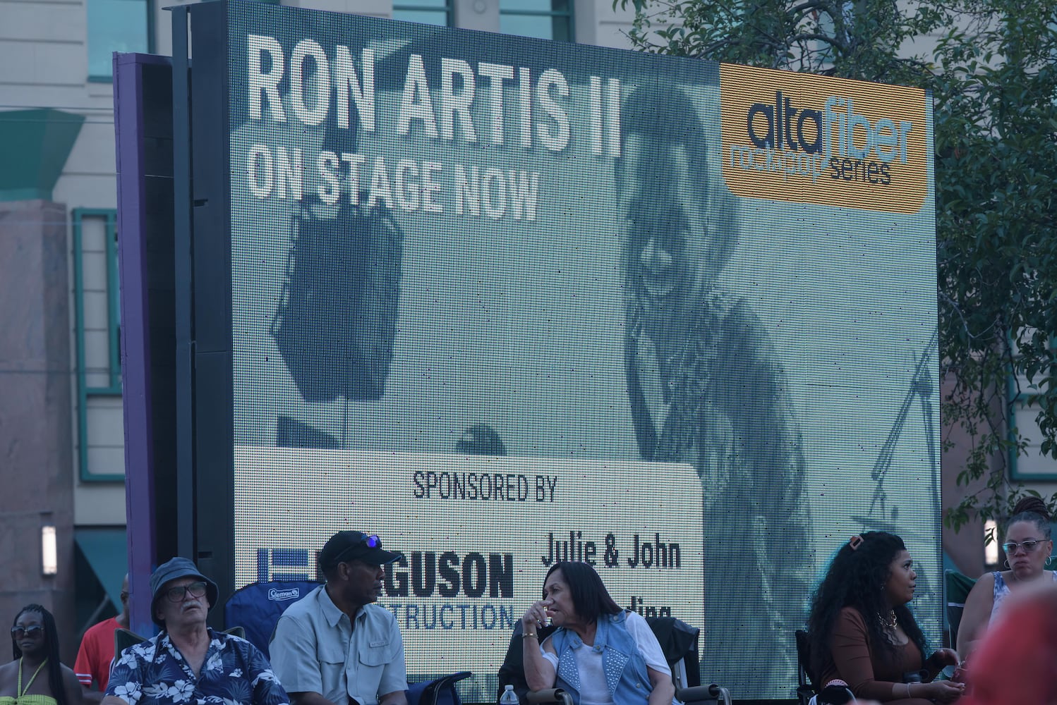 PHOTOS: Ron Artis II live at Levitt Pavilion
