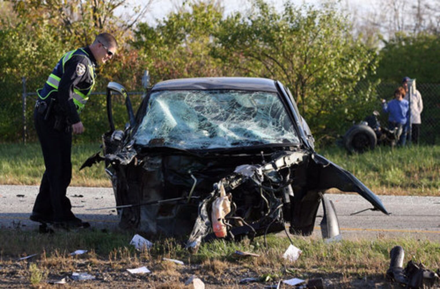 1 killed in Ohio 129 crash