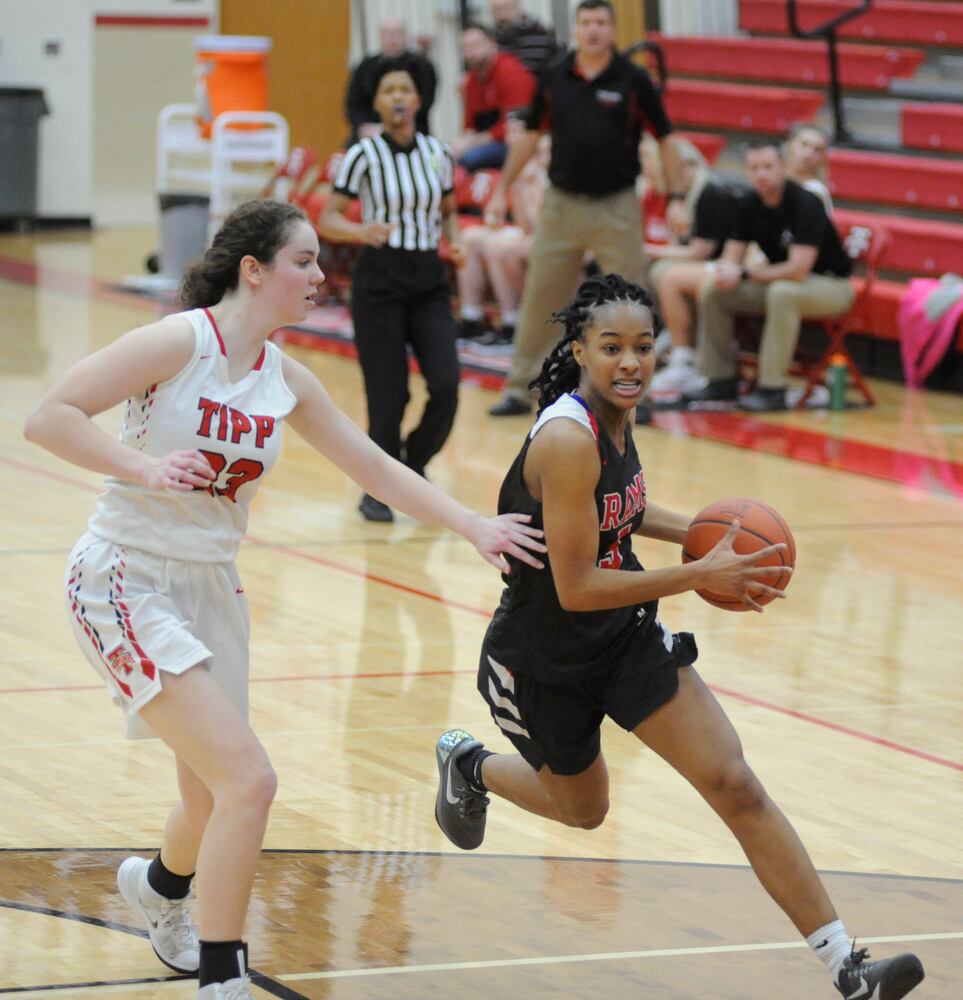 PHOTOS: Trotwood-Madison at Tippecanoe girls basketball