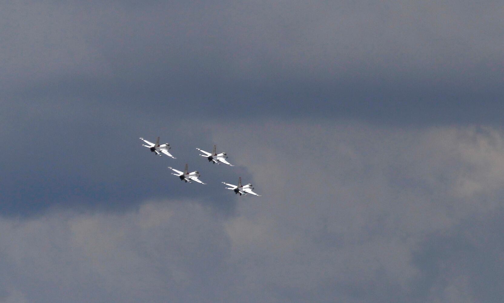 PHOTOS: The Thunderbirds jet team arrives for the Dayton Air Show