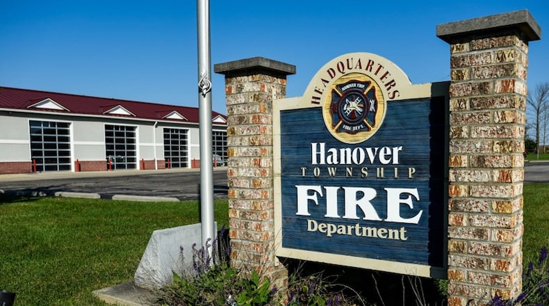 The Hanover Twp. fire levy could go either way, according to unofficial, partial early voting results. FILE