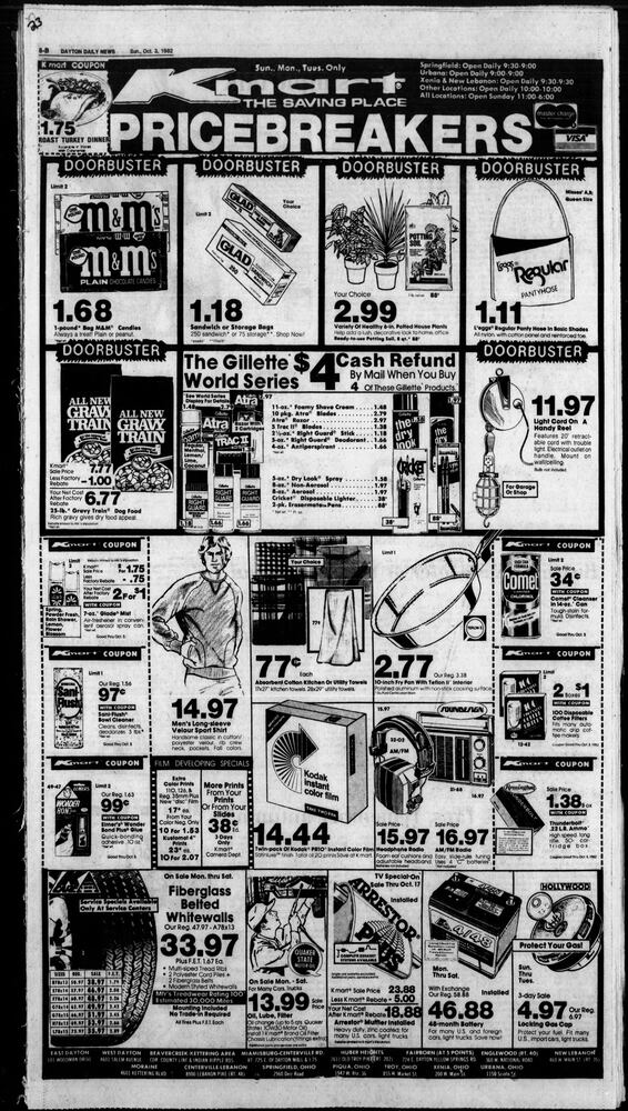 Vintage Dayton Daily News advertisement
