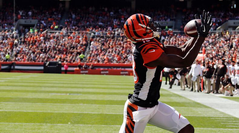 FILE - In this Nov. 26, 2017, file photo, Pittsburgh Steelers wide receiver Antonio Brown