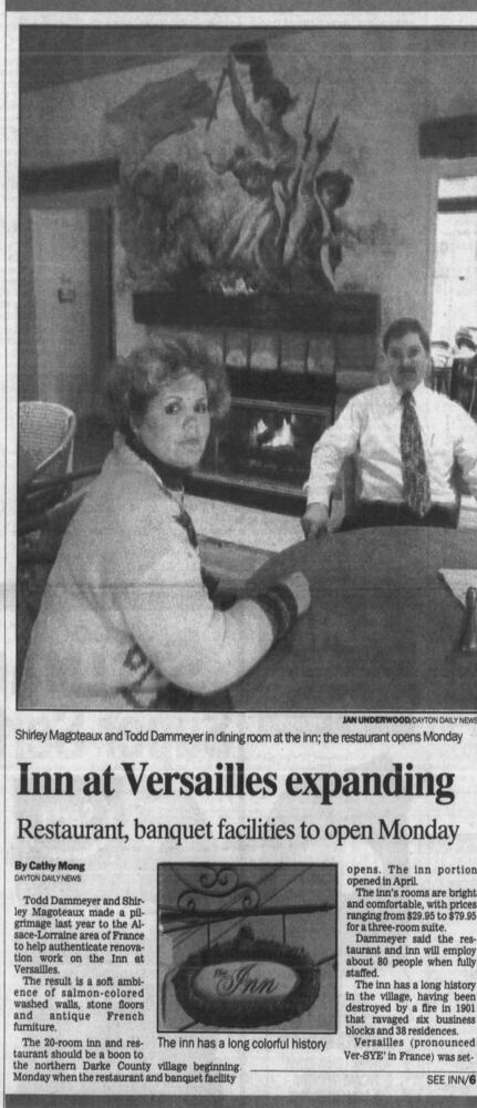 PHOTOS: The historic Inn at Versailles through the years