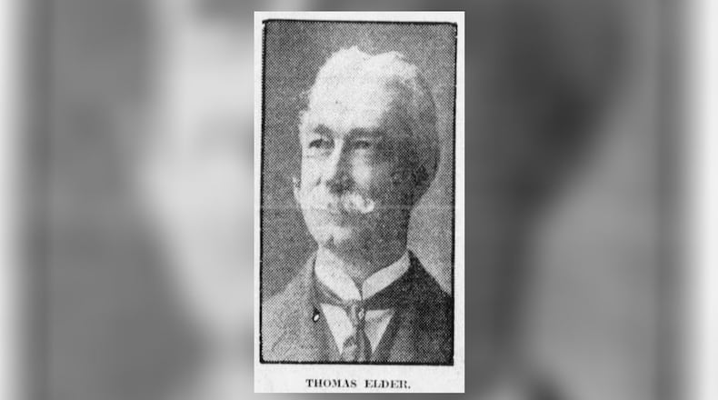 Dayton merchant Thomas Elder. A partial namesake of Elder-Beerman department stores. DAYTON DAILY NEWS ARCHIVES