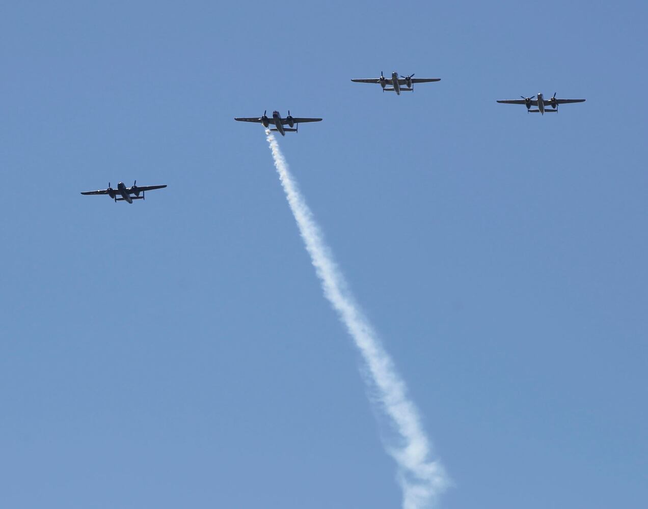 Real flying planes a big part of Air Force Museum fetivities