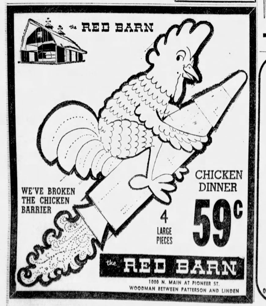 Vintage Restaurant advertising DDN