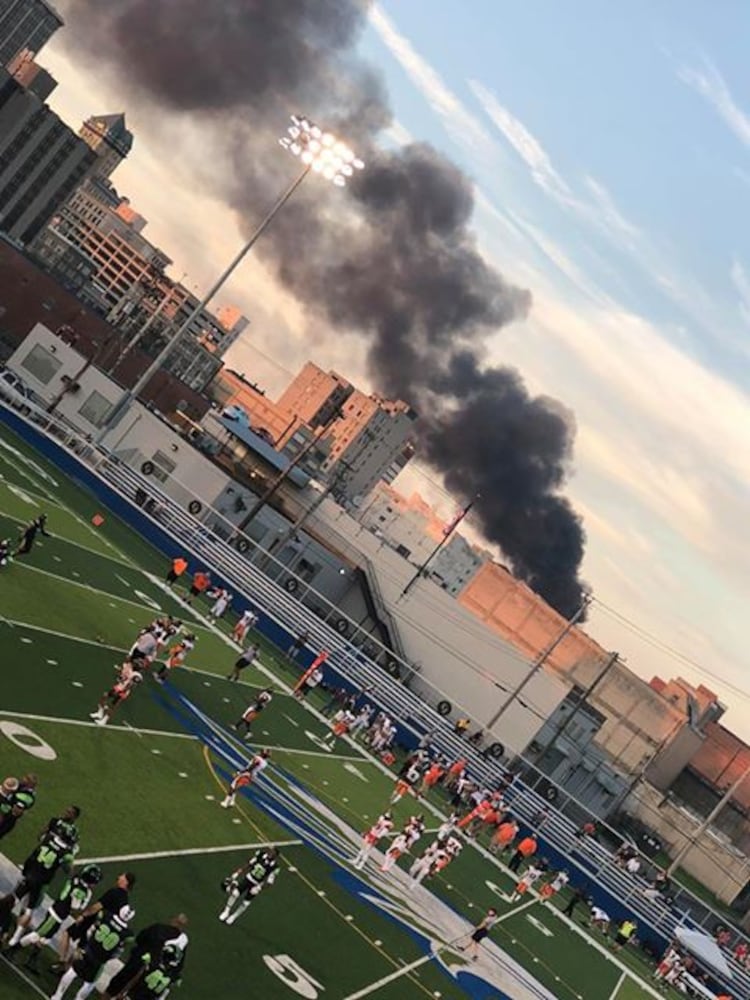 Downtown Dayton Fire
