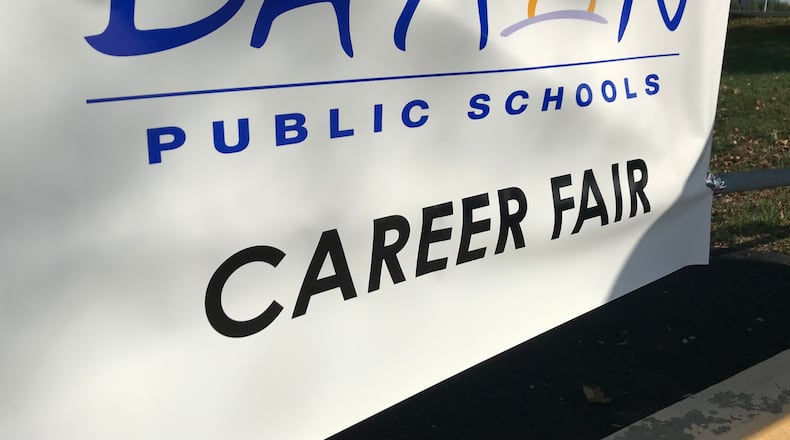 The Dayton Public School District held its annual fall career fair at the end of October.