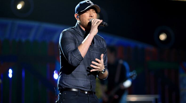NASHVILLE, TN - DECEMBER 15: Recording artist Cole Swindell performs onstage during the 2014 American Country Countdown Awards at Music City Center on December 15, 2014 in Nashville, Tennessee. (Photo by Christopher Polk/Getty Images for dcp)