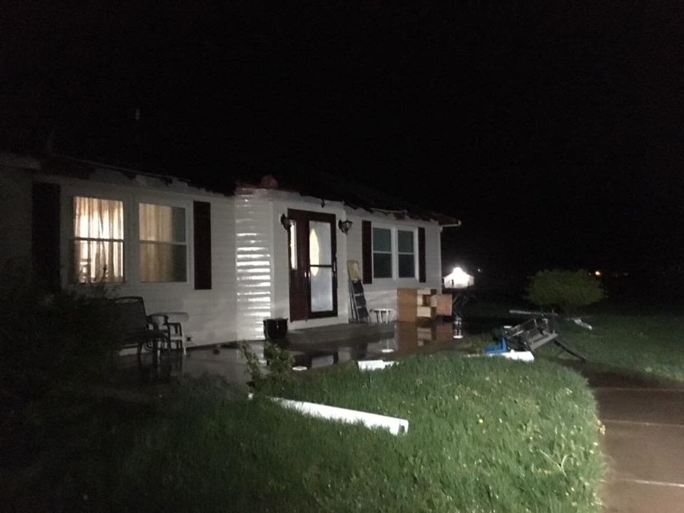 Storm damage