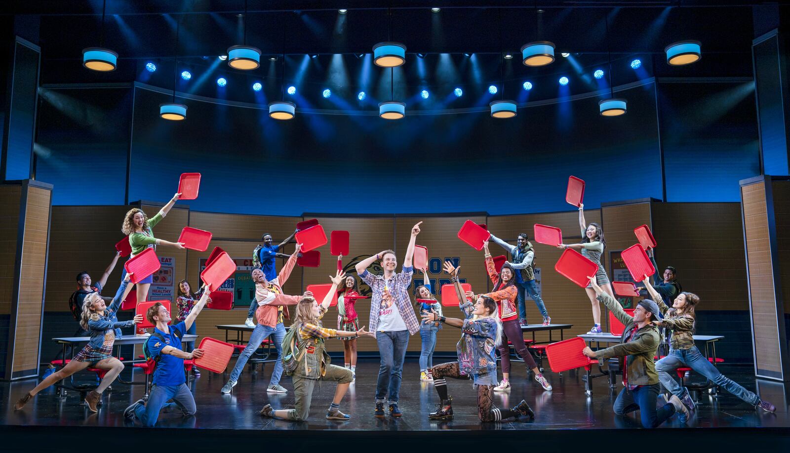 Mary Beth Donahoe, a native of Lakewood near Cleveland, is a member of the singing and dancing ensemble in the touring company coming to the Schuster. She says lines in the show would sometimes trigger painful high school memories. CONTRIBUTED PHOTO
