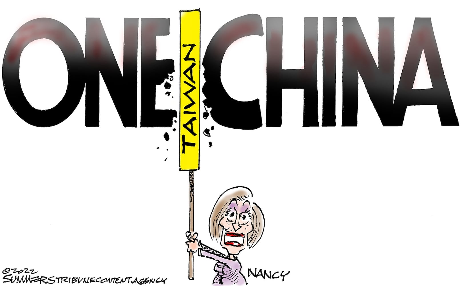 WEEK IN CARTOONS: Pelosi’s trip, Alex Jones, Kansas abortion vote and more