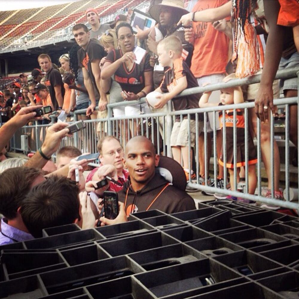 Browns scrimmage at OSU