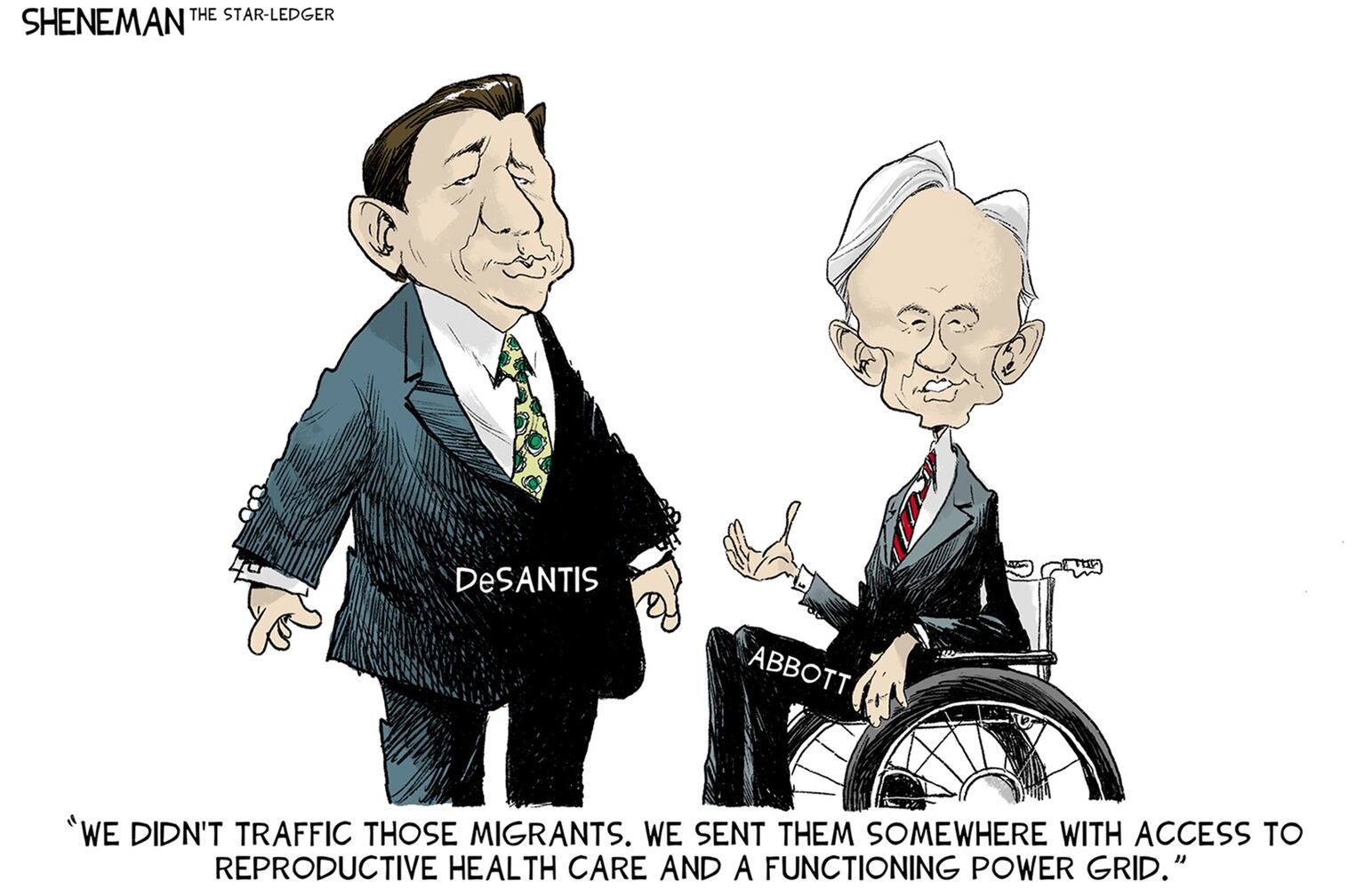 WEEK IN CARTOONS: Ron DeSantis, migrants, inflation and more