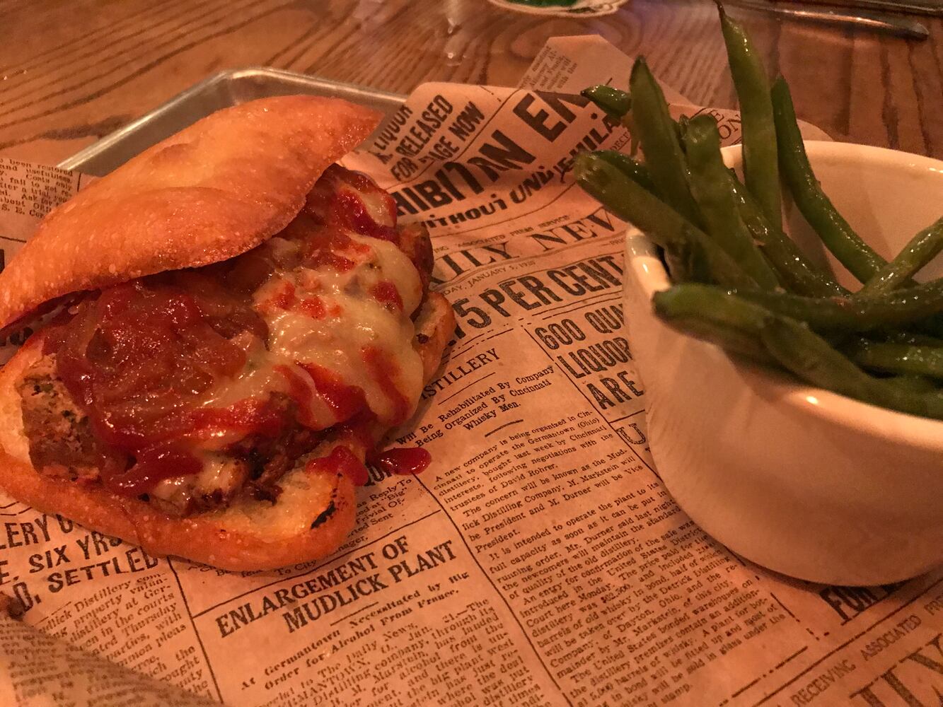 Mudlick Tap House's food