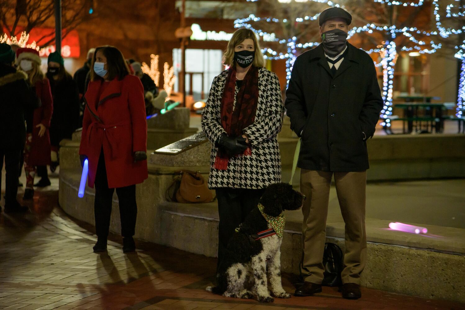 PHOTOS:  A behind the scenes look at filming of Downtown Dayton's Virtual Grande Illumination