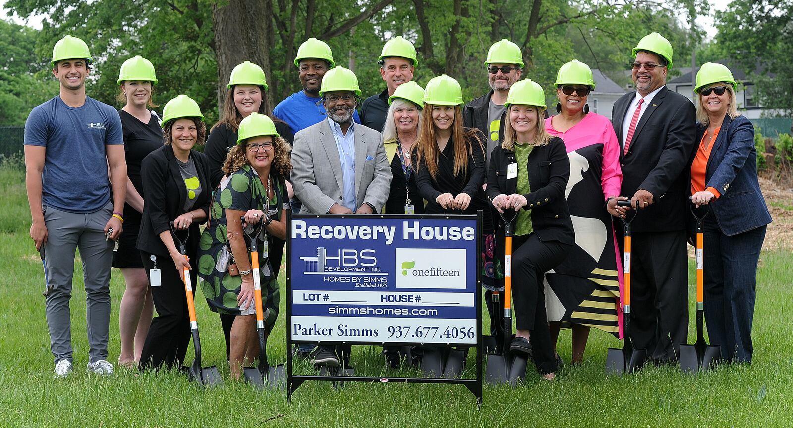 OneFifteen, a substance use disorder treatment center, began construction on its new affordable living house off of Hopeland Street in the Carillon neighborhood, Tuesday, May 7, 2024. The house will be able to support about five people in recovery. MARSHALL GORBY\STAFF
