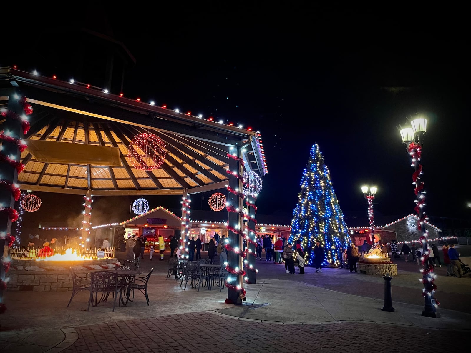 Land of Illusion’s Christmas Glow is open 6-10 p.m. daily through Dec. 24. The Christmas drive-thru will continue to operate Dec. 26-30. NATALIE JONES/STAFF