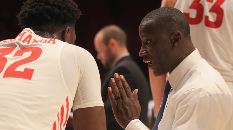 Dayton against Houston Baptist on Tuesday, Dec. 3, 2019, at UD Arena.