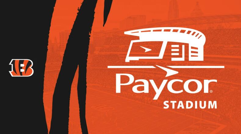 Paul Brown Stadium is now Paycor Stadium. CONTRIBUTED/CINCINNATI BENGALS
