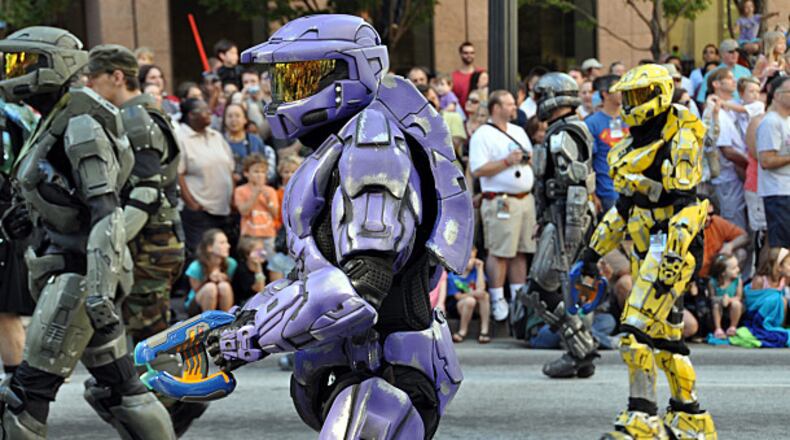 Halo cosplay at 2010's parade
