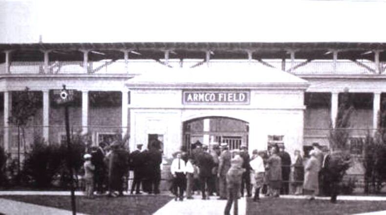 Armco Field, 1930. MIDDLETOWN HISTORICAL SOCIETY ARCHIVE PHOTO