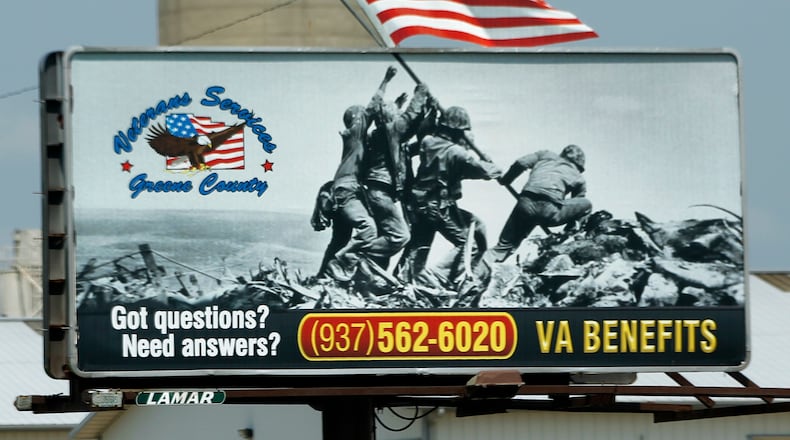 Area veterans service agencies have suffered dysfunction and controversy. Butler County recently lost a board member after its director almost quit over a “hostile work environment” -- her predecessor was forced out for wrongdoing. Greene County’s director quit in the fall amid accusations of misusing county property and not showing up for work. And Montgomery County just lost half of its governing board after it was discovered they were supposed to be on the payroll in the first place. Are these issues impacting services provided to veterans? We will attempt to answer this question with newly acquired statistics from the state on how many veterans county board are helping. STAFF PHOTO