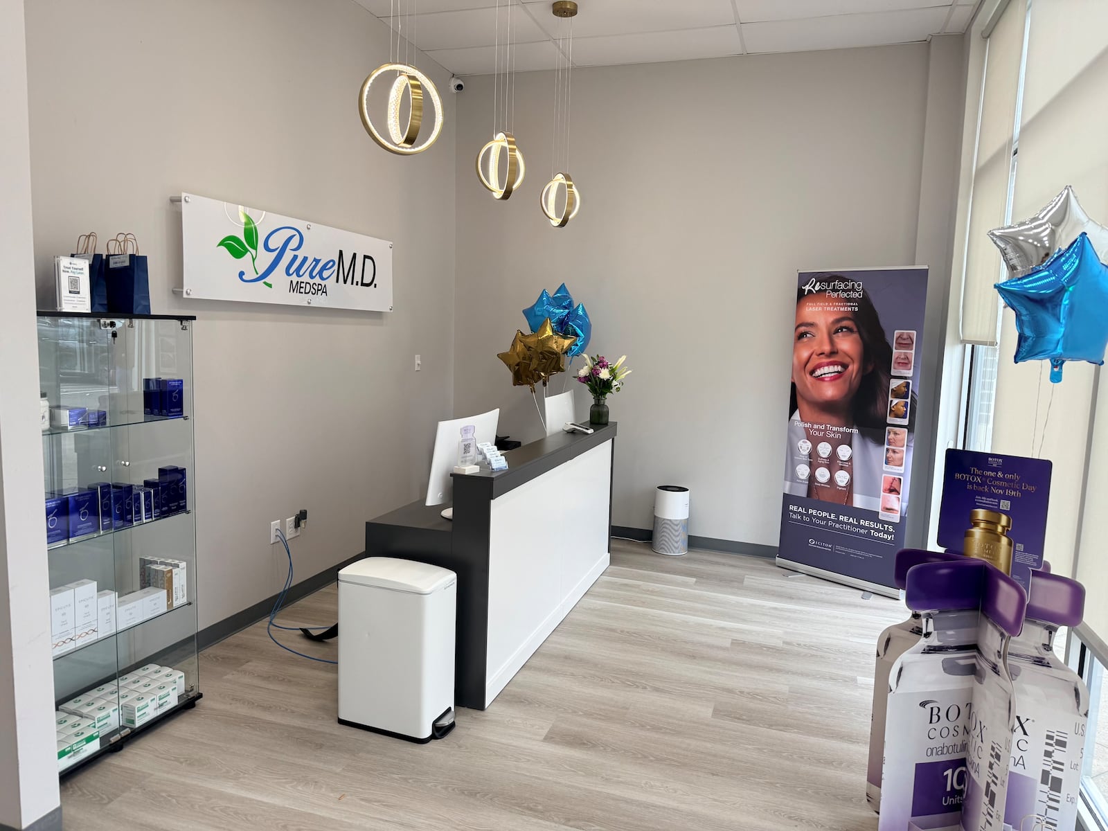 PureMD MedSpa opened at 10645 Innovation Drive in Miami Twp. Nov. 14, 2025. The Austin Landing business offers Botox, dermal fillers, laser rejuvenation, body sculpting, and medical-grade skincare, all performed by licensed professionals.