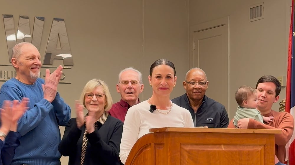 Jocelyn Rhynard will be running for the Montgomery County Democratic Party chair. SYDNEY DAWES/STAFF