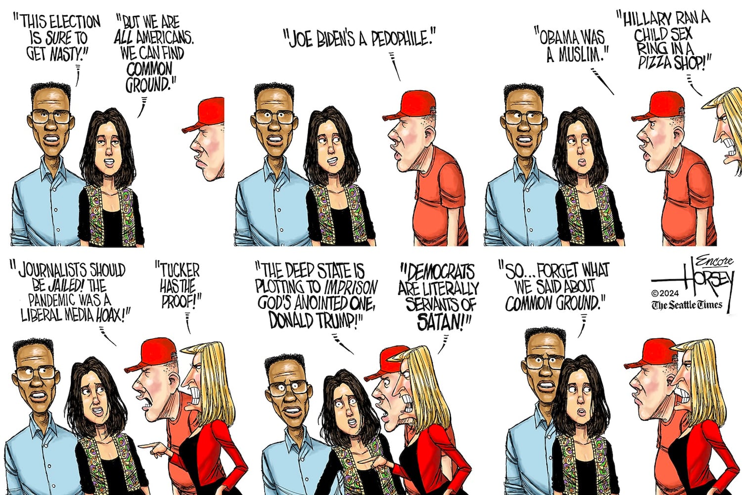 CARTOONS: David Horsey, March 19, 2024