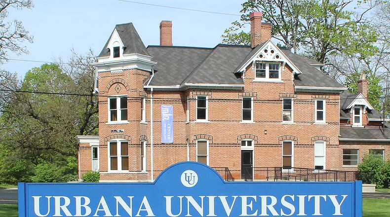 Urbana University will become a branch campus of Franklin University in Columbus. JEFF GUERINI/STAFF