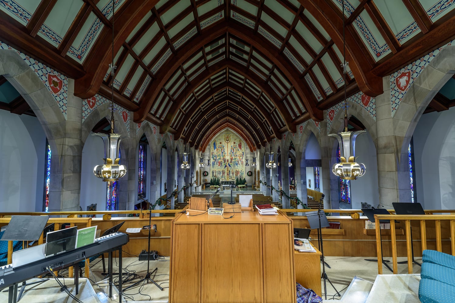 PHOTOS: A look inside St. Anthony of Padua Catholic Church decorated for Christmas