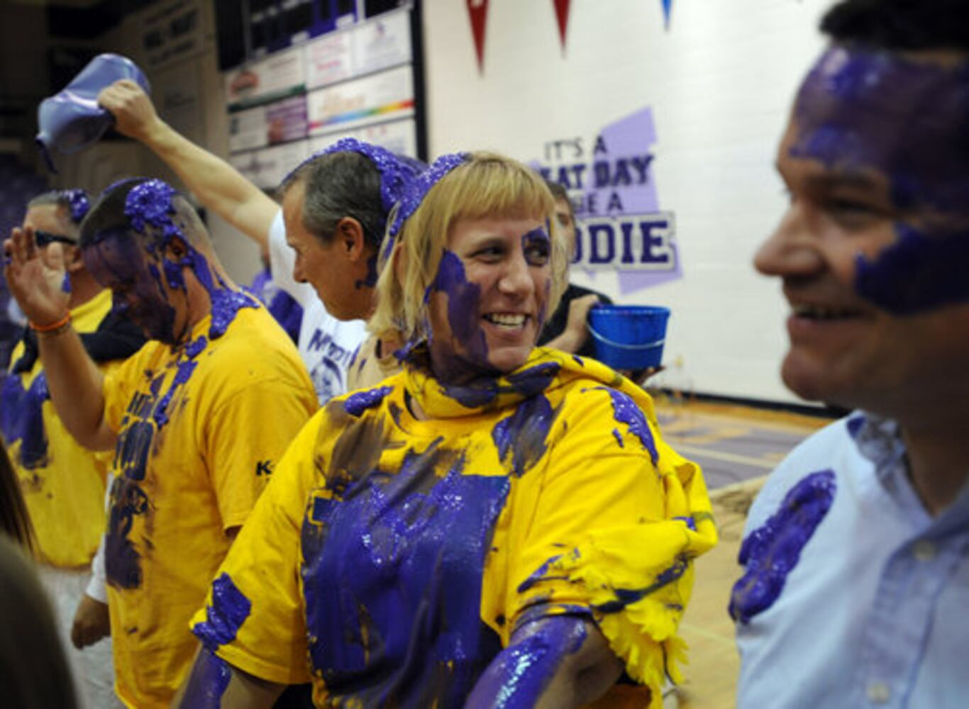 Middletown football pep rally