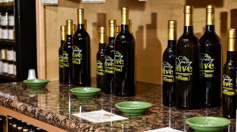 The Spicy Olive, specializing in fresh and flavored olive oils from throughout the world and in aged balsamic vinegars from Italy, is gearing up to relocate its Austin Landing shop to The Shops of Oakwood on Far Hills Avenue.