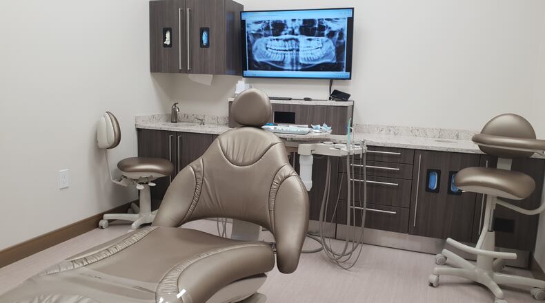One of the 18 patient rooms, or operatories, in the new facility that is part of the biggest expansion in Springfield Gentle Dental’s 30-year history. CONTRIBUTED