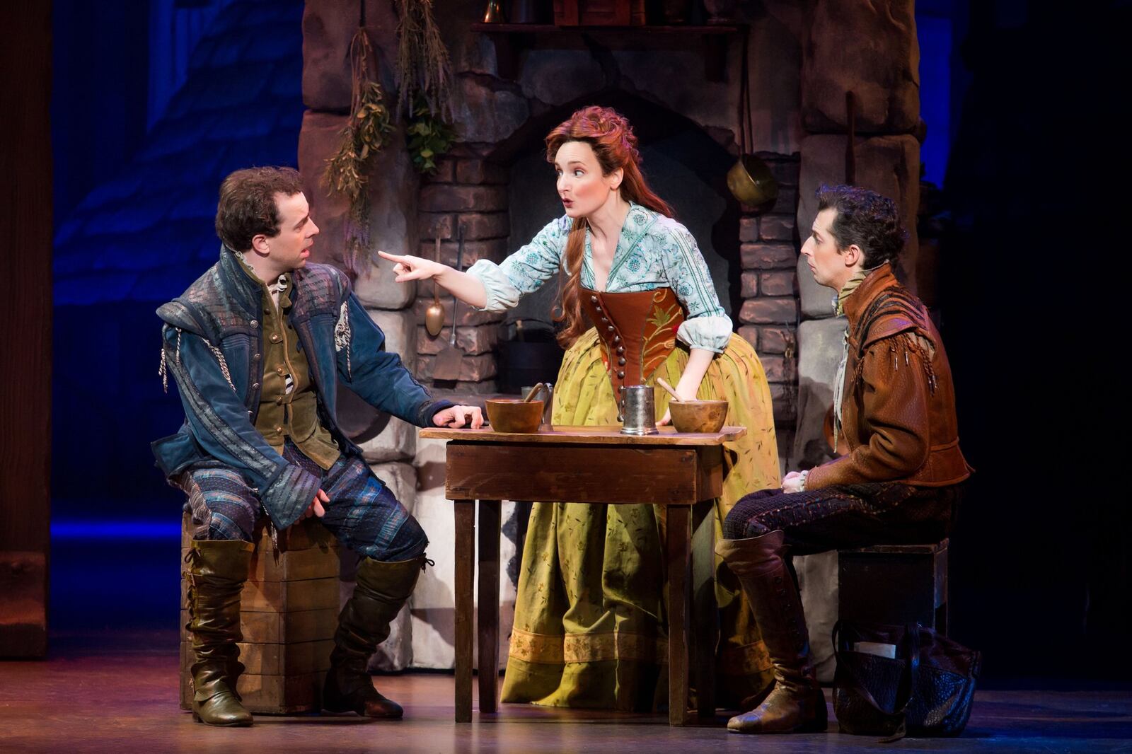 “Something Rotten” is the story of two brothers who are determined to write a hit play. CONTRIBUTED PHOTO BY JOAN MARCUS