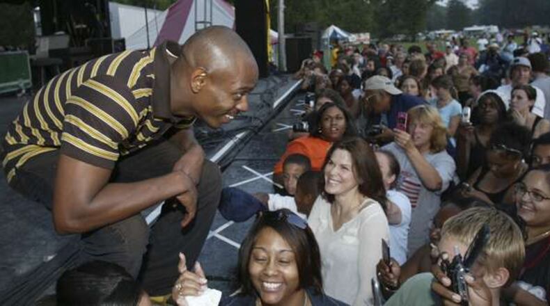 Dave Chappelle and company are getting ready to funk up Yellow Springs again.
