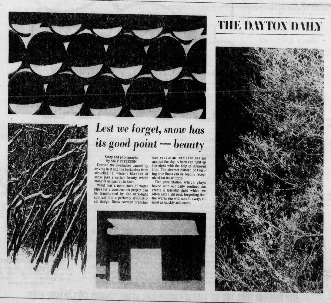 Winter Blizzard of 1978 Dayton