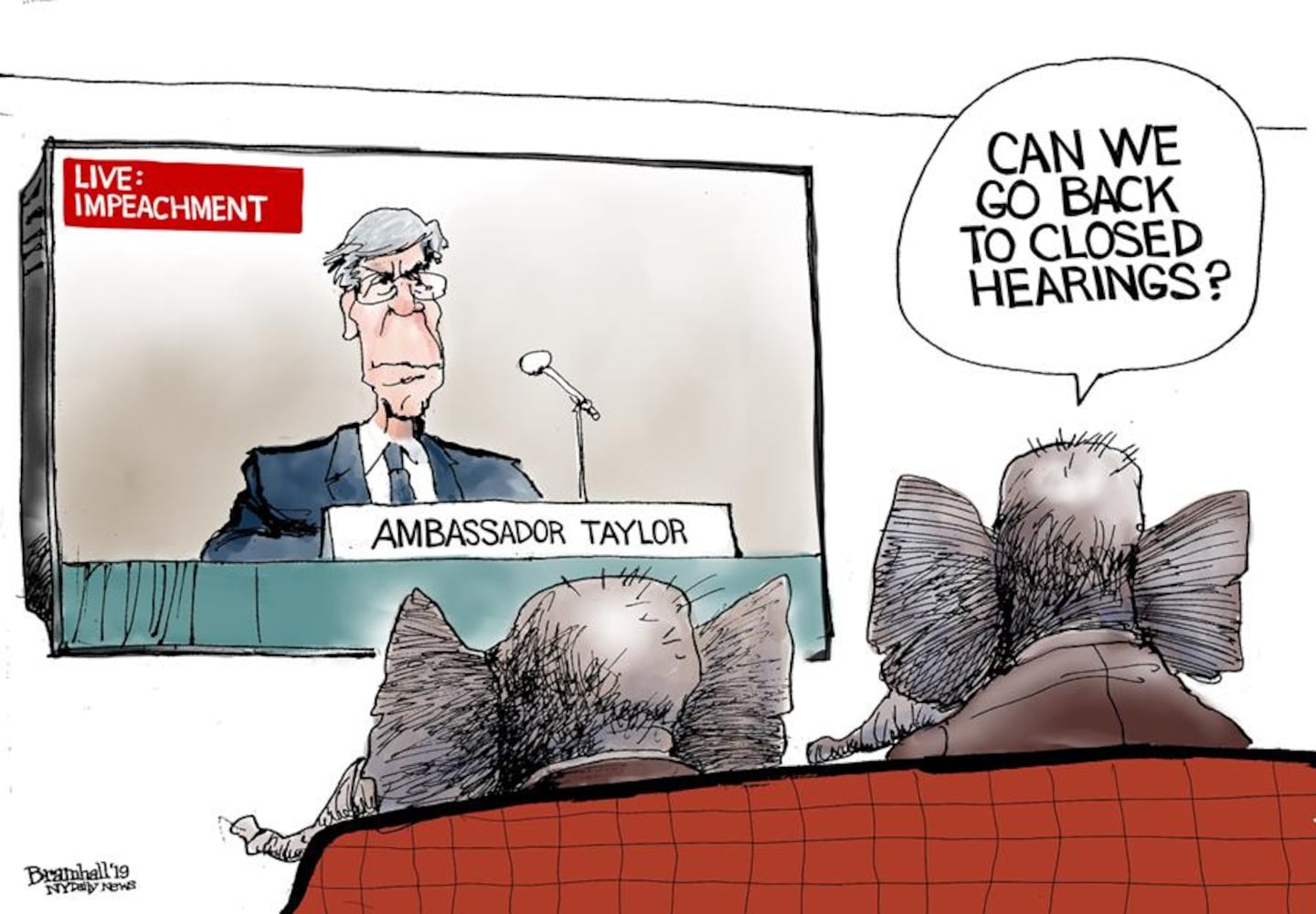 Week in cartoons: Impeachment, Jim Jordan and more