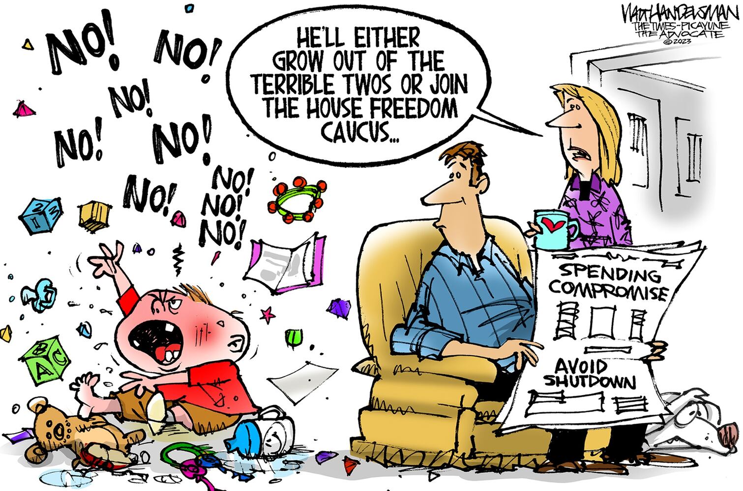 CARTOONS: Walt Handelsman, Nov. 20, 2023