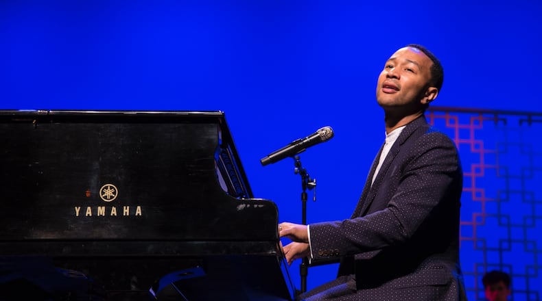 The Springfield City School Districts John Legend Theater had its ribbon cutting and opening performance Oct. 9. Springfield City School District currently engages youth in creative pursuits via its CareerConnectED Center at the Dome. The John Legend Theater will enhance the cultural opportunities for youth and the entire community. Bill Lackey/Staff