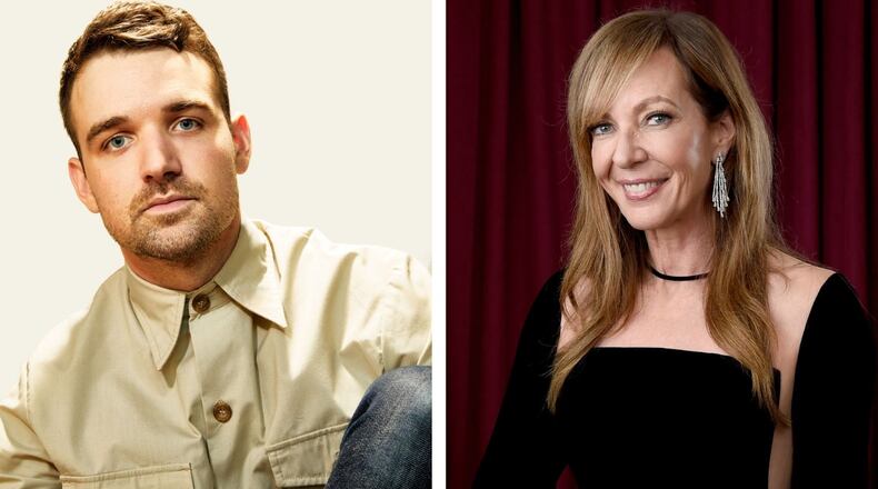 Micah Stock and Allison Janney will join The Muse Machine for virtual conversations. (Images contributed and distributed through the Associated Press)