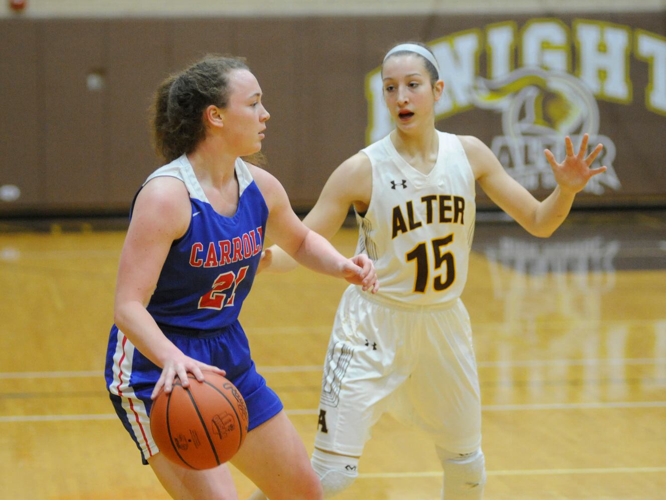 PHOTOS: Carroll at Alter girls basketball